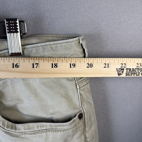 Tommy Bahama Flat Front Chino Pants Mens 40x34 Tan Straight Vacation Golf Cruise - Picture 3 of 10